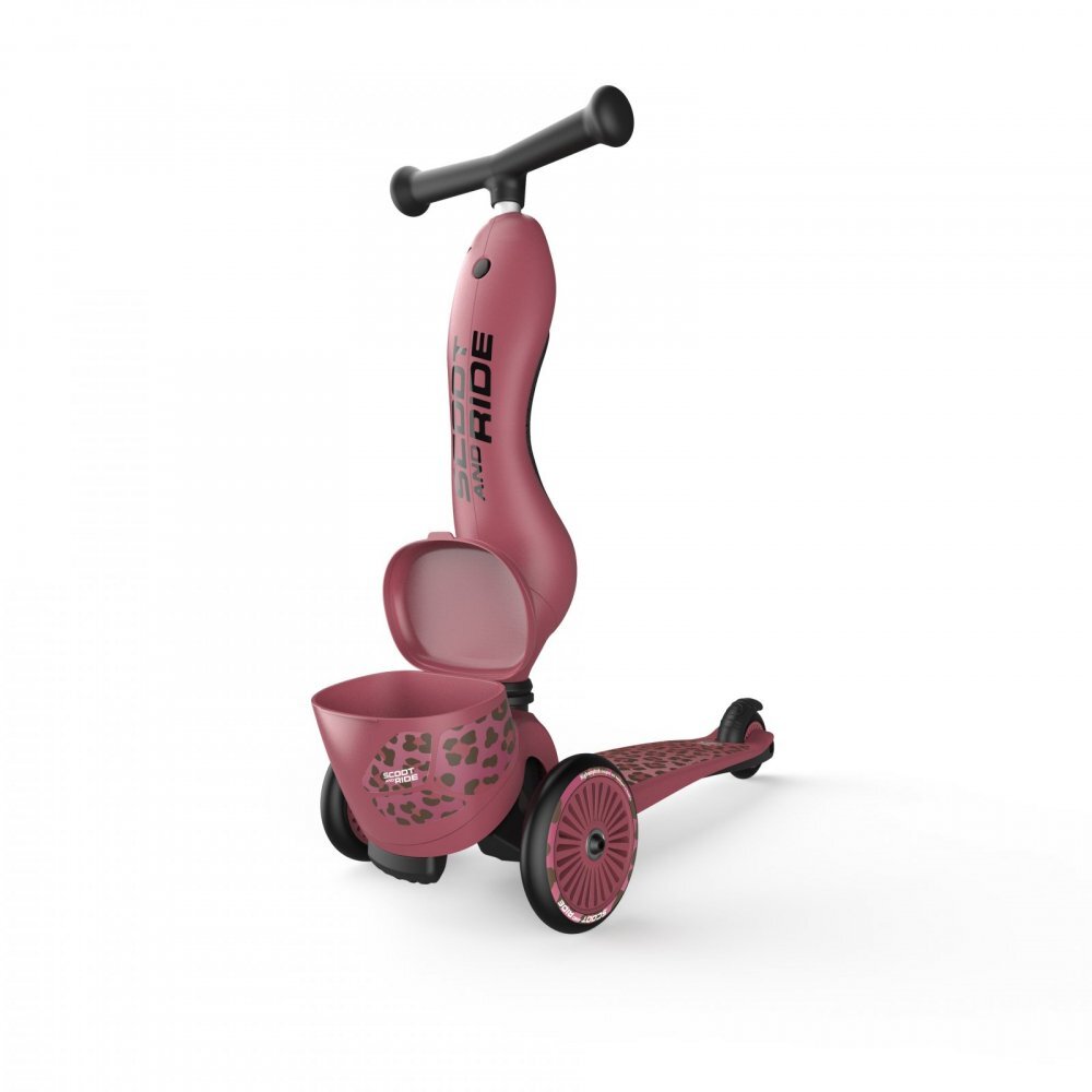 SCOOT AND RIDE Trotineta copii cu sezut suport jucarie transformabila 2 in 1 HighwayKick 1 Lifestyle Wildcat 1-5 ani pana la 50 kg Scoot Ride