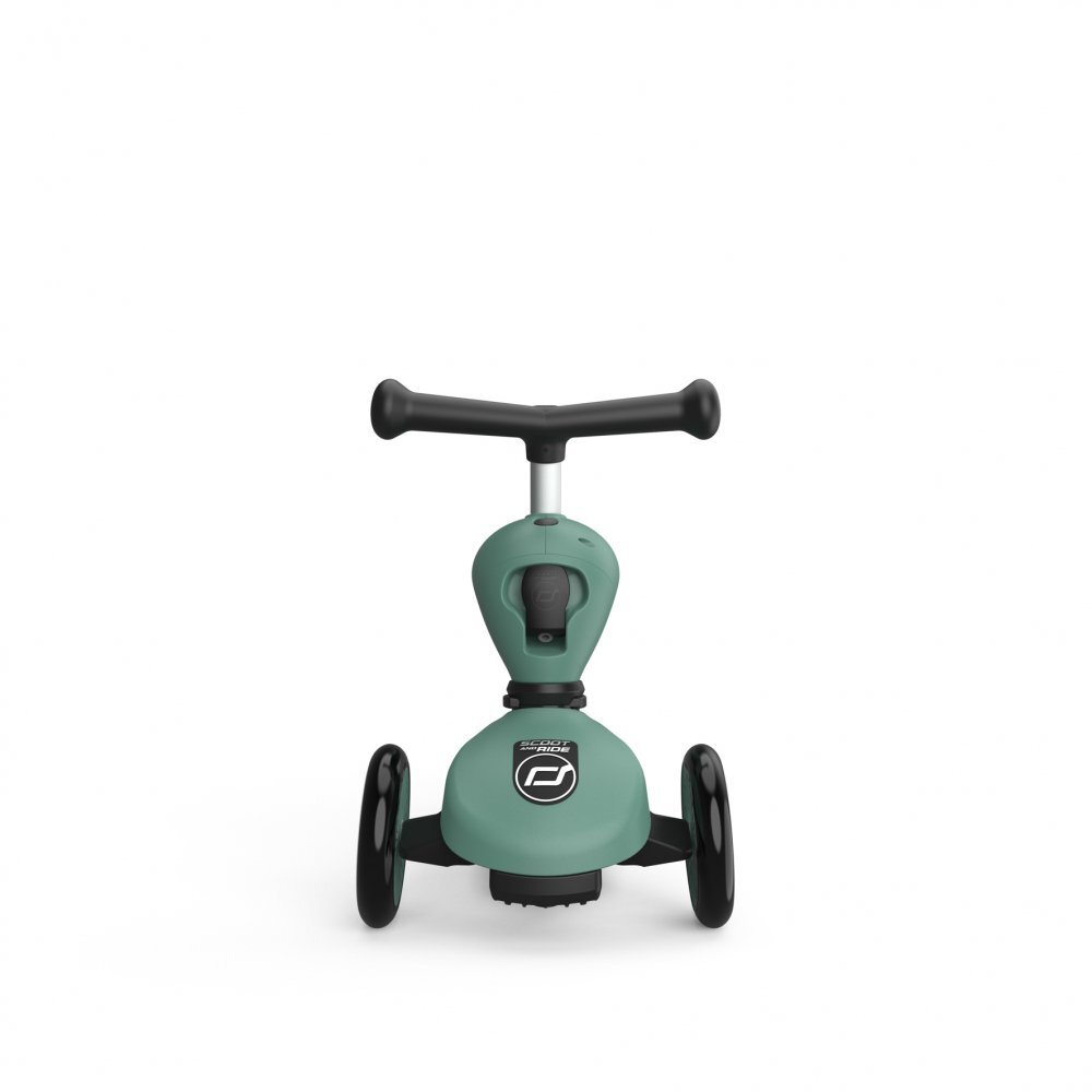 SCOOT AND RIDE Trotineta copii cu sezut transformabila 2in1 HighwayKick 1 Forest 1-5 ani pana la 50 kg Scoot Ride
