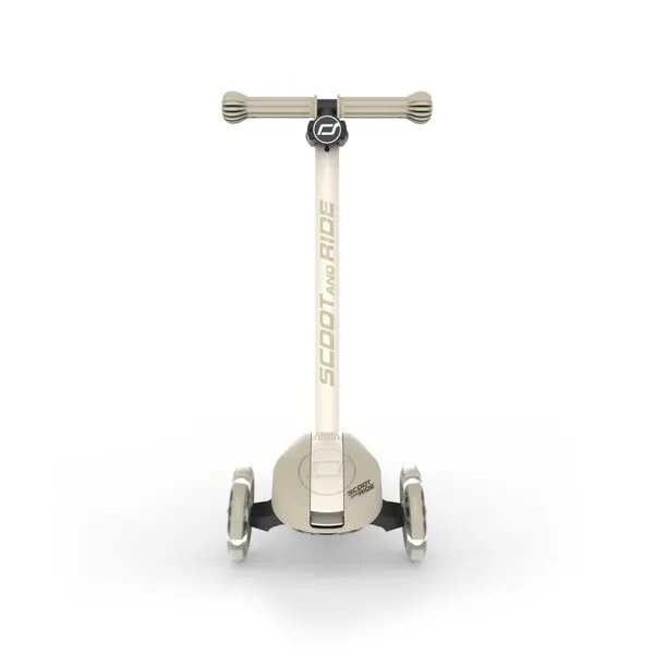 SCOOT AND RIDE Trotineta pentru copii Highwaykick 3S Led Ash pliabila reglabila roti led 3 ani+ greutate suportata 50 kg