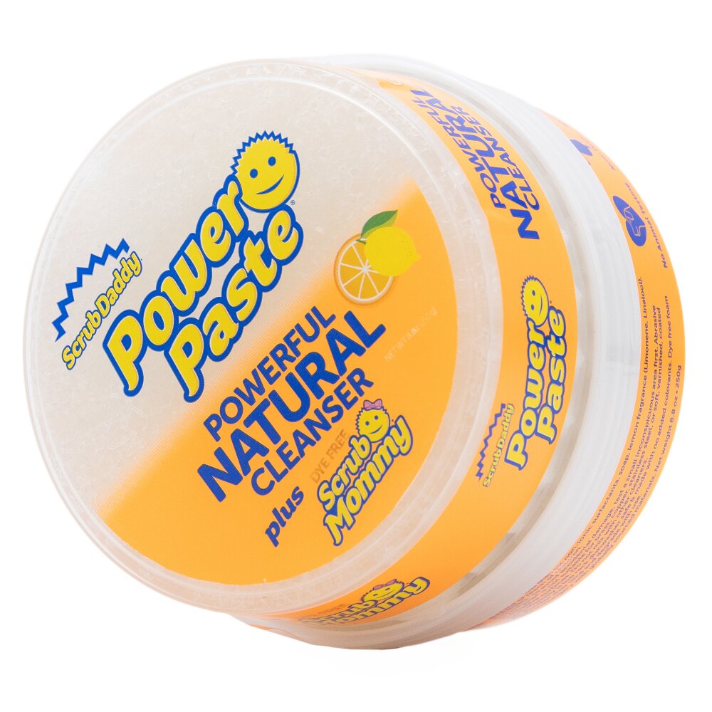 SCRUB DADDY Pasta de curatat 250g cu ingrediente naturale si burete inclus