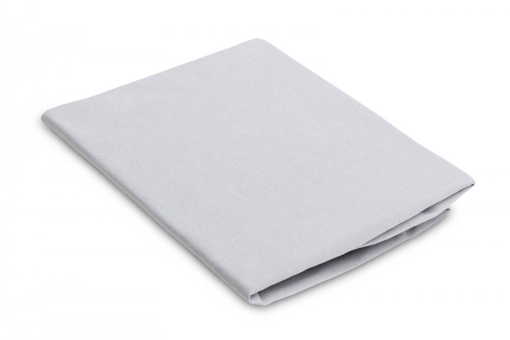 Sensillo Husa impermeabila cu elastic roata din jersey pentru salteaua de landou 75x35 cm Gri