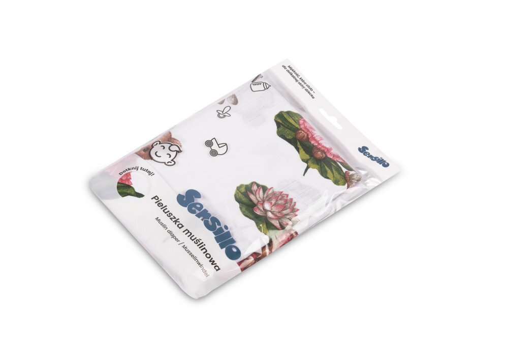 Sensillo Paturica multifunctionala pentru copii imprimeu Ursuleti roz 120x120 cm din muselina tesatura usoara din bumbacutilizare caruciorpatutscaun automaterial respirabil