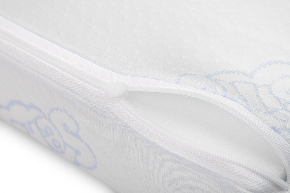 Sensillo Perna antisufocare pentru patut copii Classic 38x60x7 cmsuprafata perforata antitranspiratiehusa detasabila