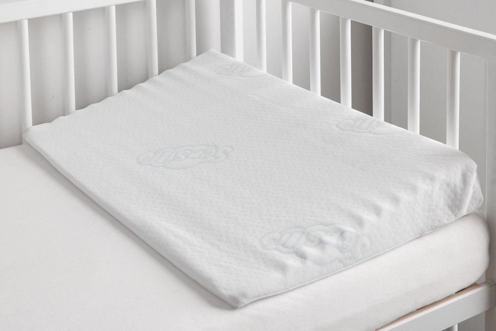 Sensillo Perna antisufocare pentru patut copii Classic 38x60x7 cmsuprafata perforata antitranspiratiehusa detasabila