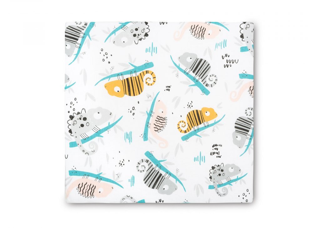 Sensillo Pernuta inaltator pentru scaun copii Chameleon 32x32x8 cm cu husa detasabila din bumbacprevazuta cu fermoarcurele reglabile de fixare