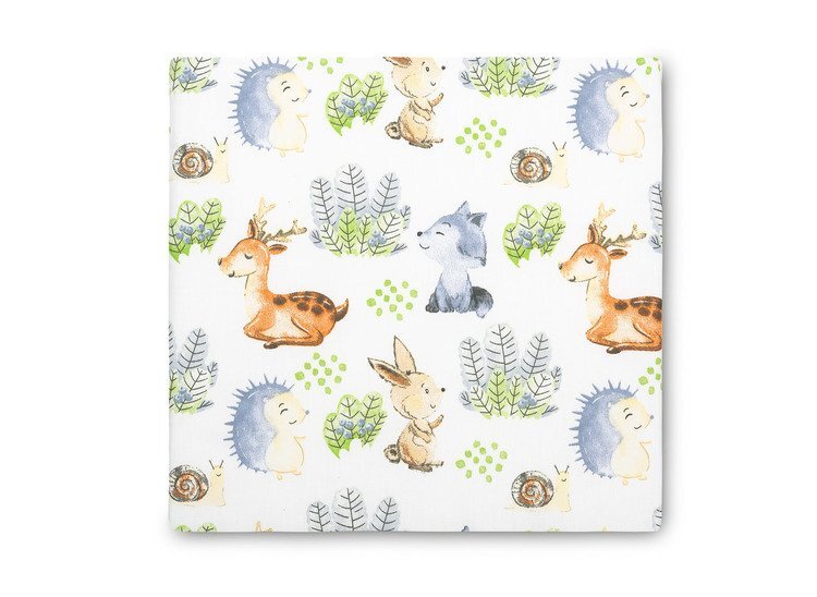 Sensillo Pernuta inaltator pentru scaun copii Walk in Forest 32x32x8 cm cu husa detasabila din bumbacprevazuta cu fermoarcurele reglabile de fixare