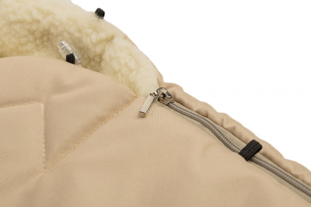 Sensillo Sac de iarna de lana Cappuccino 95x40 cm