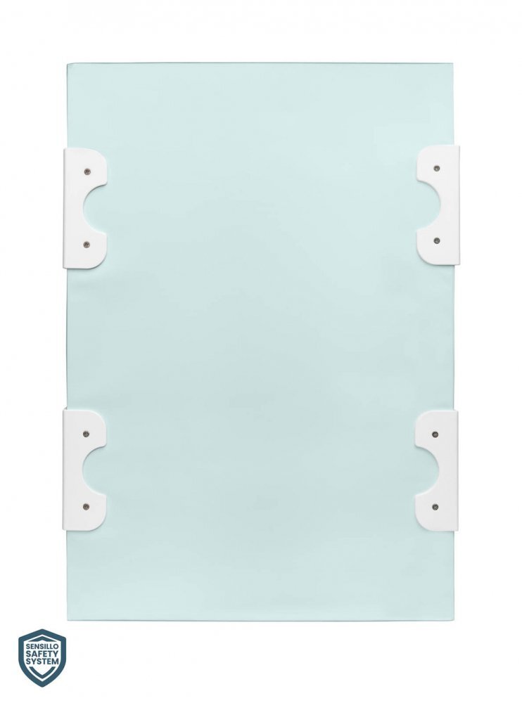 Sensillo Saltea de infasat Submarine Mint 70x50 cm cu intarituraaccesorii montaj pe patutmargine de protectie antirasturnare si suprafata impermeabila