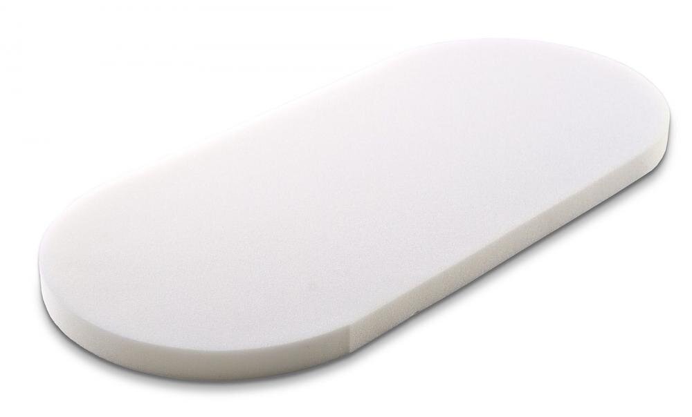 Sensillo Saltea pentru landou bebelusi Classic Alba 75x35x3 cmdin spuma poliuretanica confortabila si elasticahusa detasabila moale ventilantaGrad de duritate H1