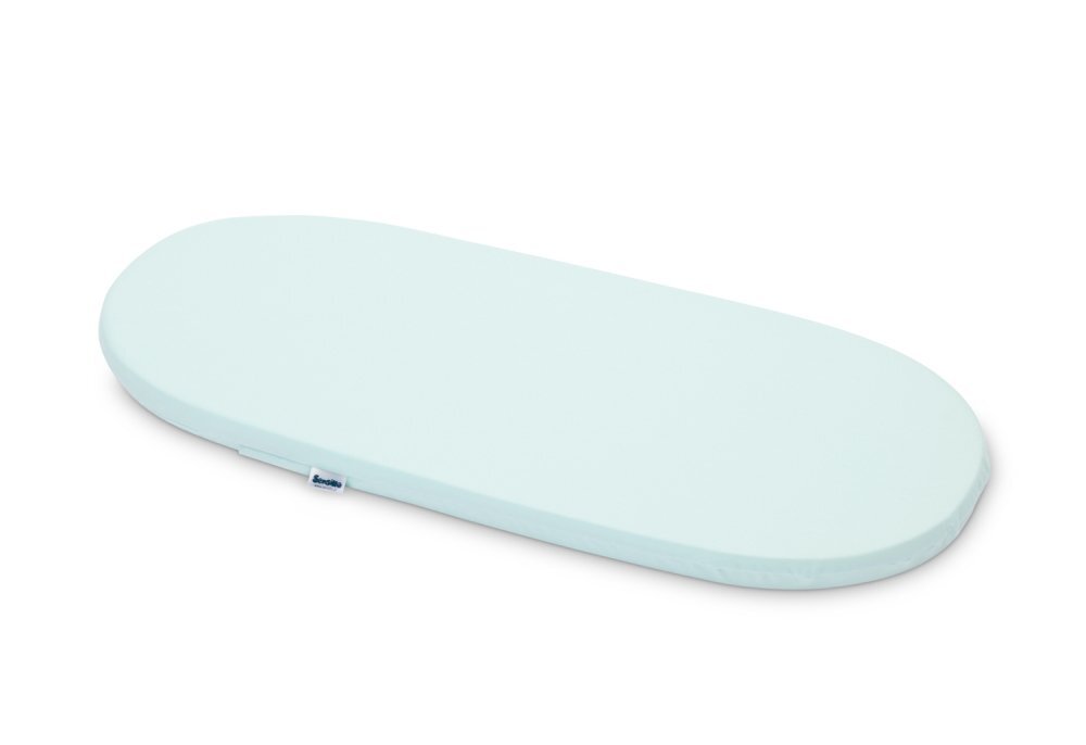 Sensillo Saltea pentru landou bebelusi Classic Albastru 75x35x3 cmdin spuma poliuretanica confortabila si elasticahusa detasabila moale ventilantaGrad de duritate H1
