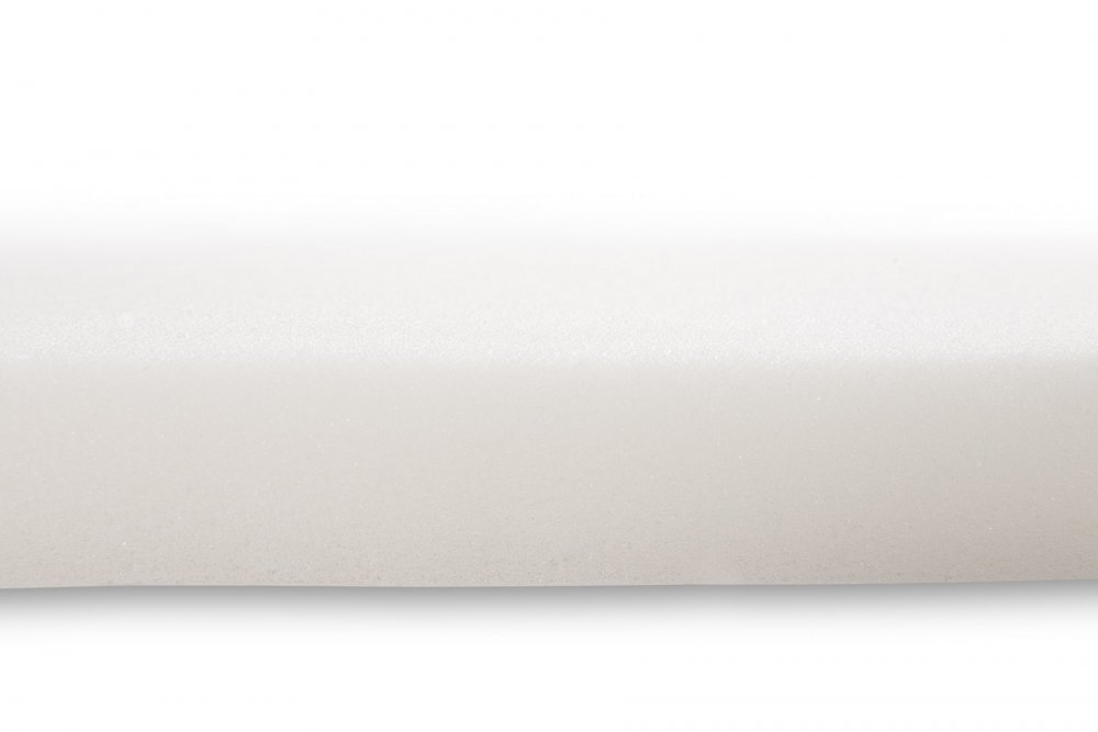 Sensillo Saltea pentru landou bebelusi Quilted Alba 75x32x3 cmcu husa detasabila matlasata moale din spuma poliuretanica confortabila si elastica ventilanta Grad de duritate H1