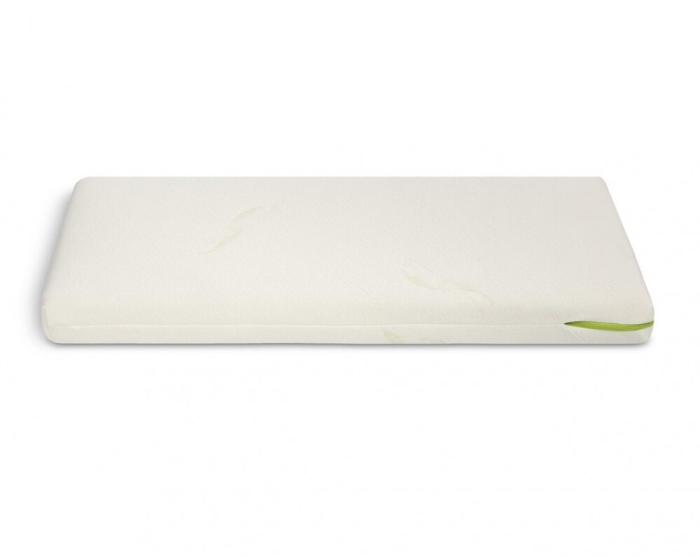 Sensillo Saltea pentru patut copii 90x40x8cm din spuma cu husa detasabila prevazuta cu fermoartesatura cu Aloe Vera antialergica si antibacteriana