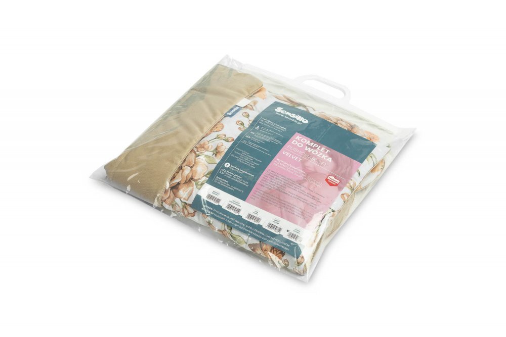 Sensillo Set pernuta si pilota pentru caruciorlandoupatut copii Teddy Square Beige cu doua fete bumbaccatifea Umplutura silicon lyocell antialergic Perna cu urechiuse Recomandat de la nastere