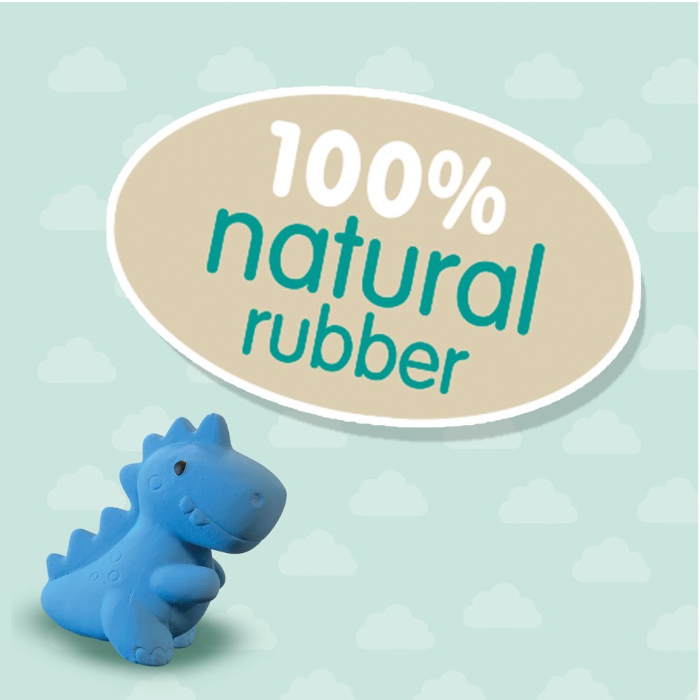 SES Creative Jucarie de baie copii 100 cauciuc natural t-rex