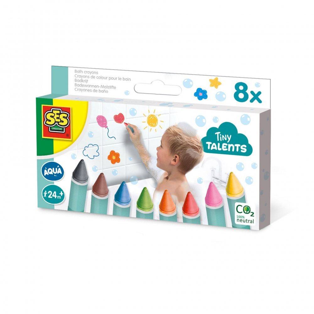 SES Creative Jucarie de baie Creioane 8 bucati