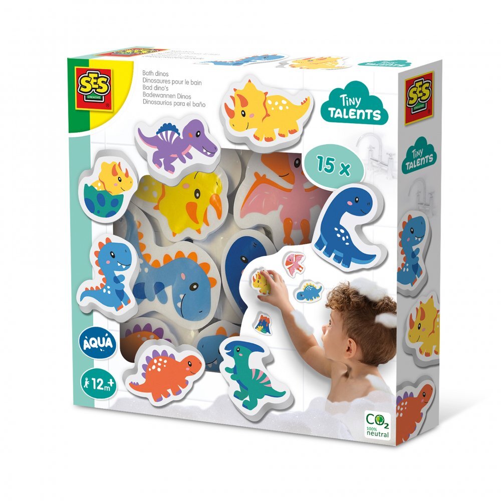 SES Creative Jucarie de baie Dinozauri