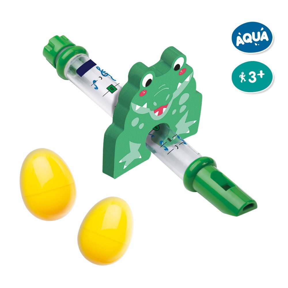 SES Creative Jucarie de baie Fluier crocodil