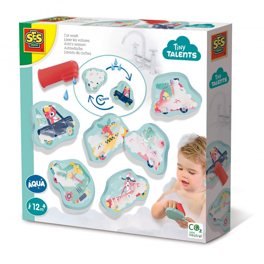 SES Creative Jucarie de baie Spala masinile