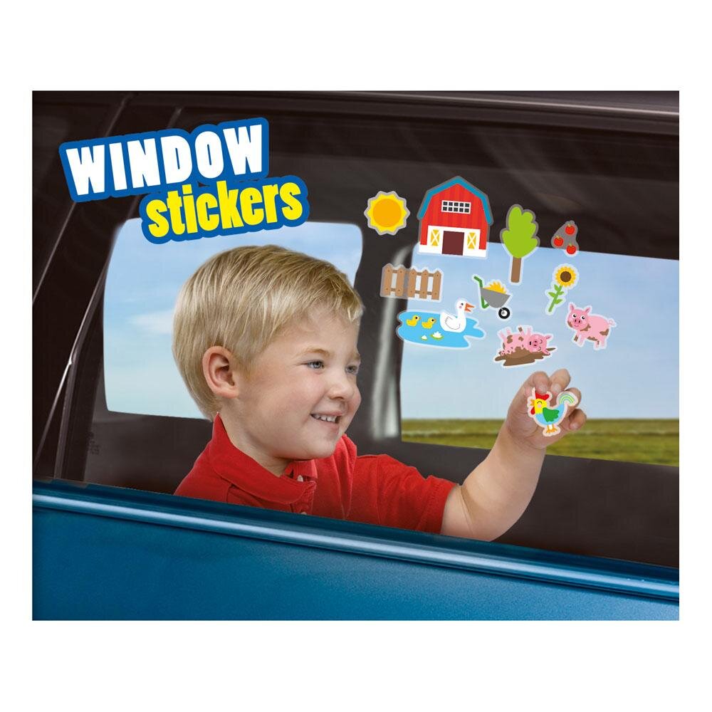 SES Creative Set autocolante pentru fereastra Ferma