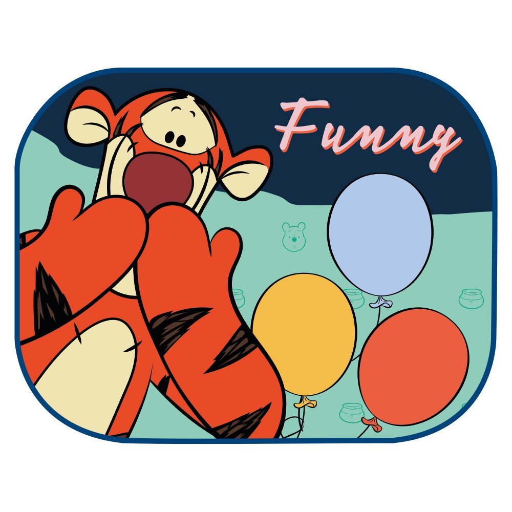 Seven Parasolar auto Disney Funny Winnie 2 bucset