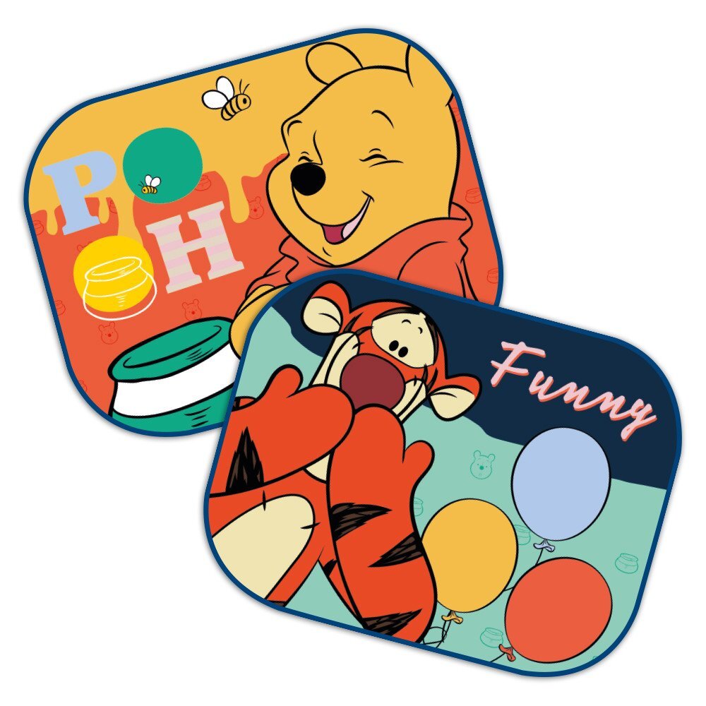Seven Parasolar auto Disney Funny Winnie 2 bucset