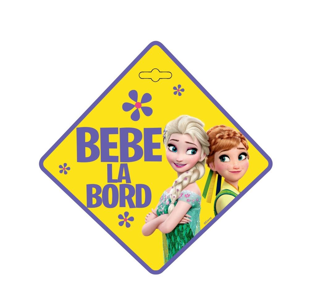 Seven Semn auto Bebe la Bord Frozen SEV9622