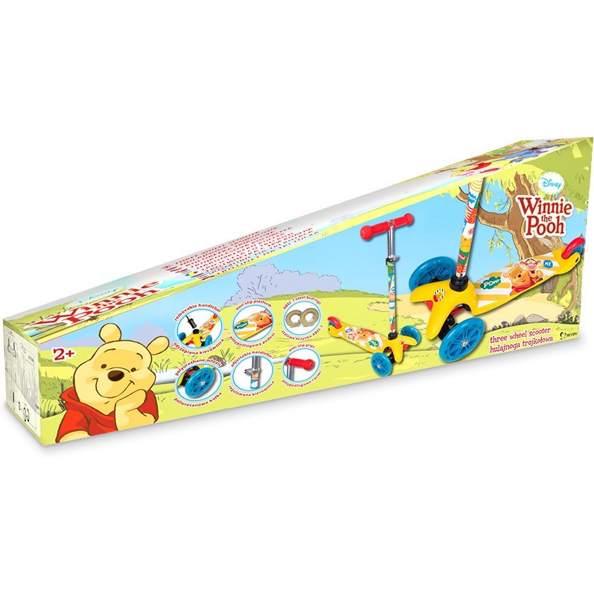 Seven Trotineta cu 3 roti Winnie the Pooh ghidon reglabil greutate admisa 20 kg