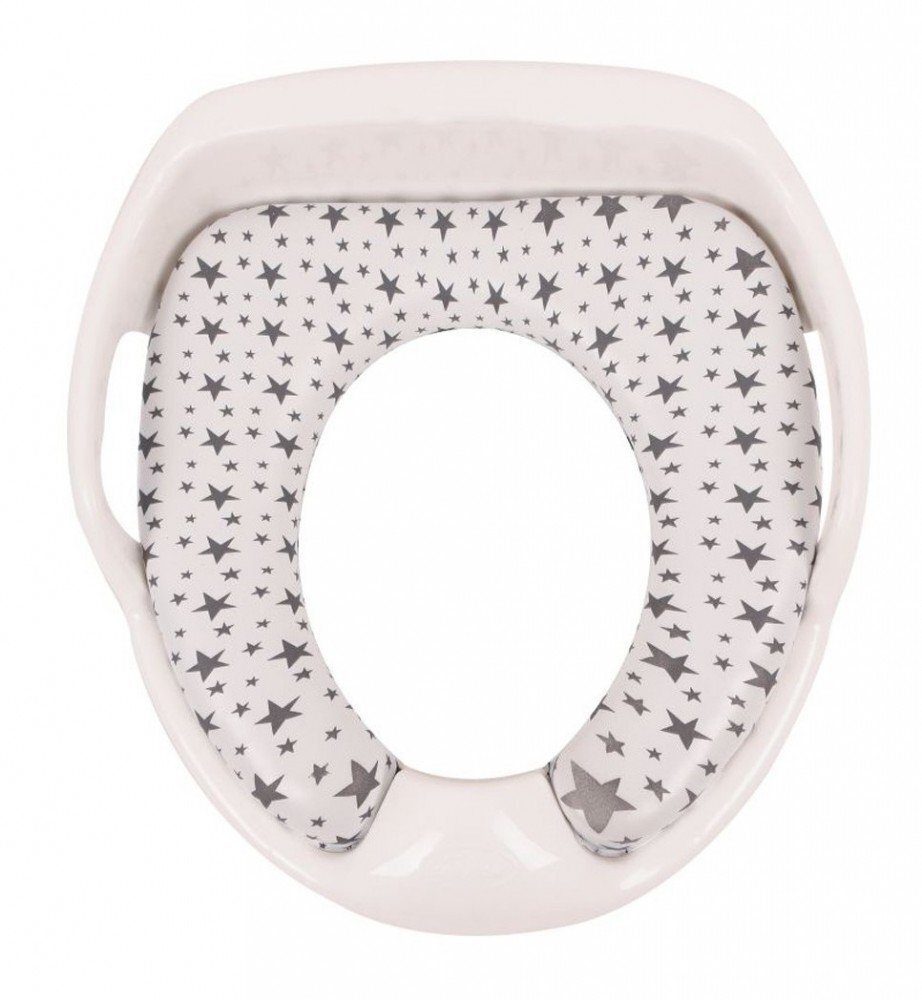 SeviBebe Adaptor toaleta cu pernuta Luxury Gri
