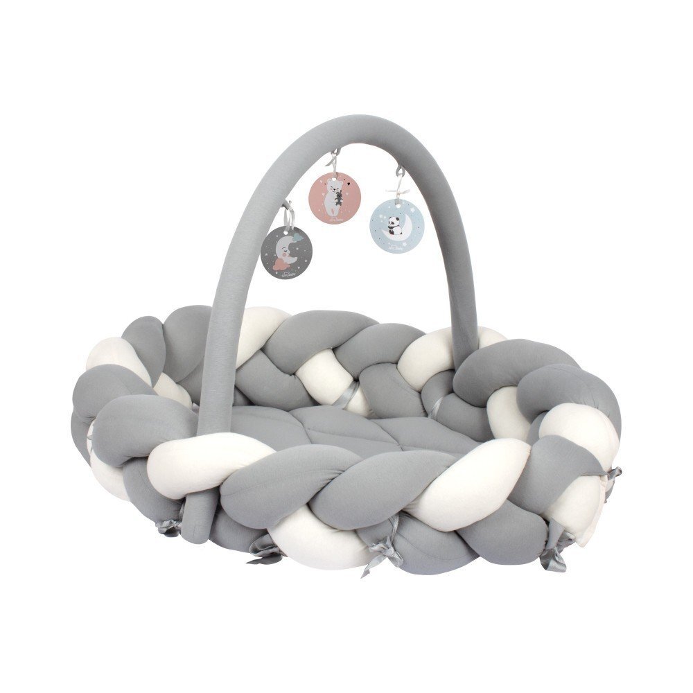 SeviBebe Baby Nest 3 in 1 gri