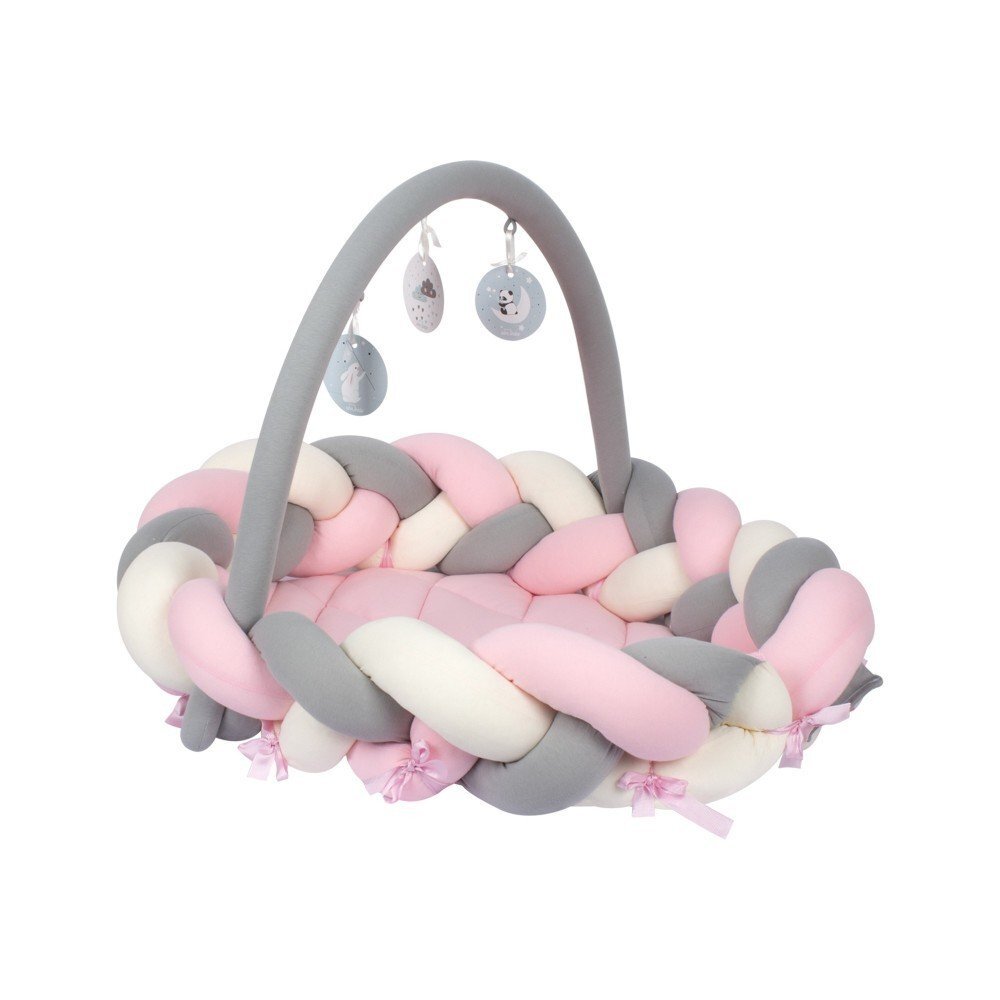 SeviBebe Baby Nest 3 in 1 roz