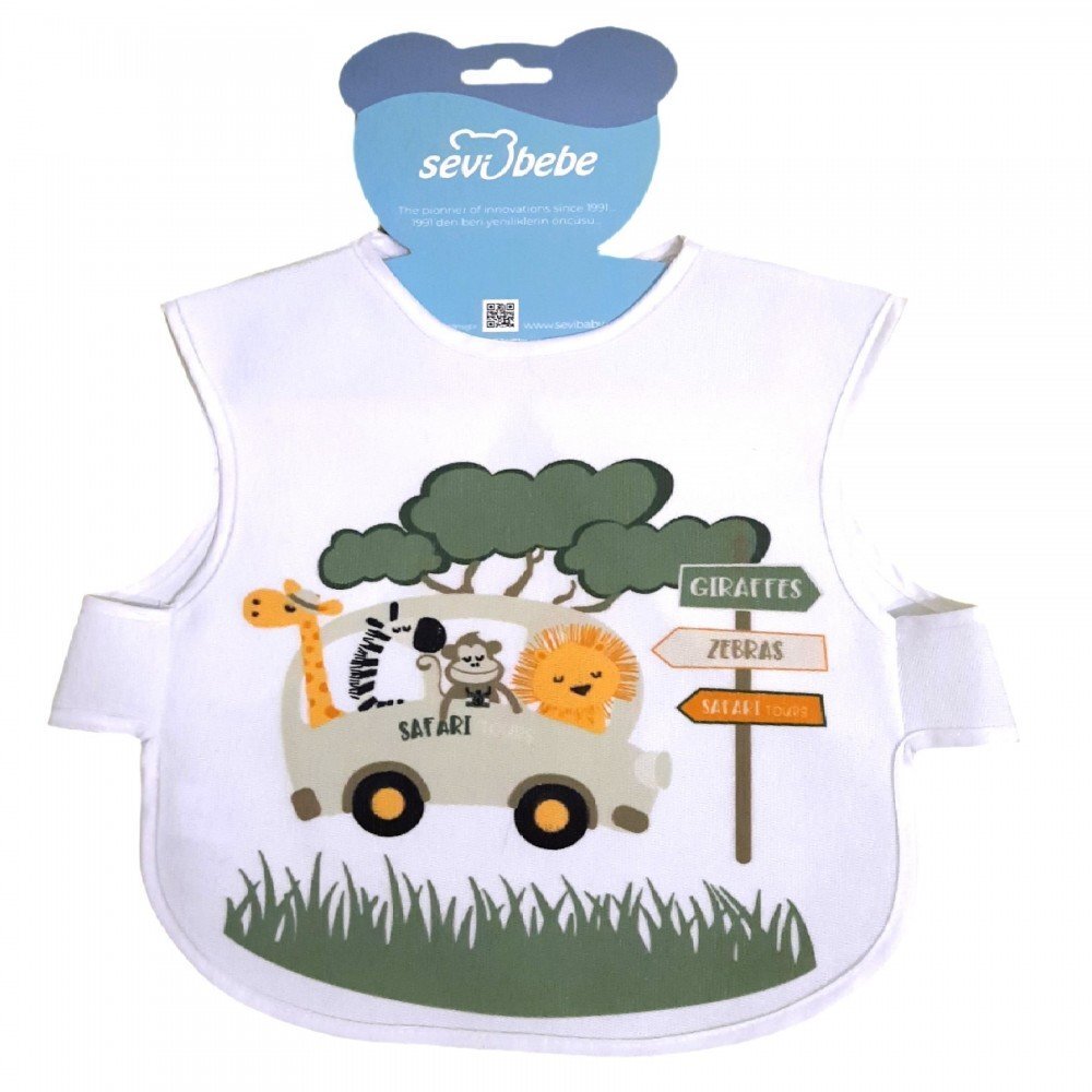 SeviBebe Baveta absorbanta mare Safari