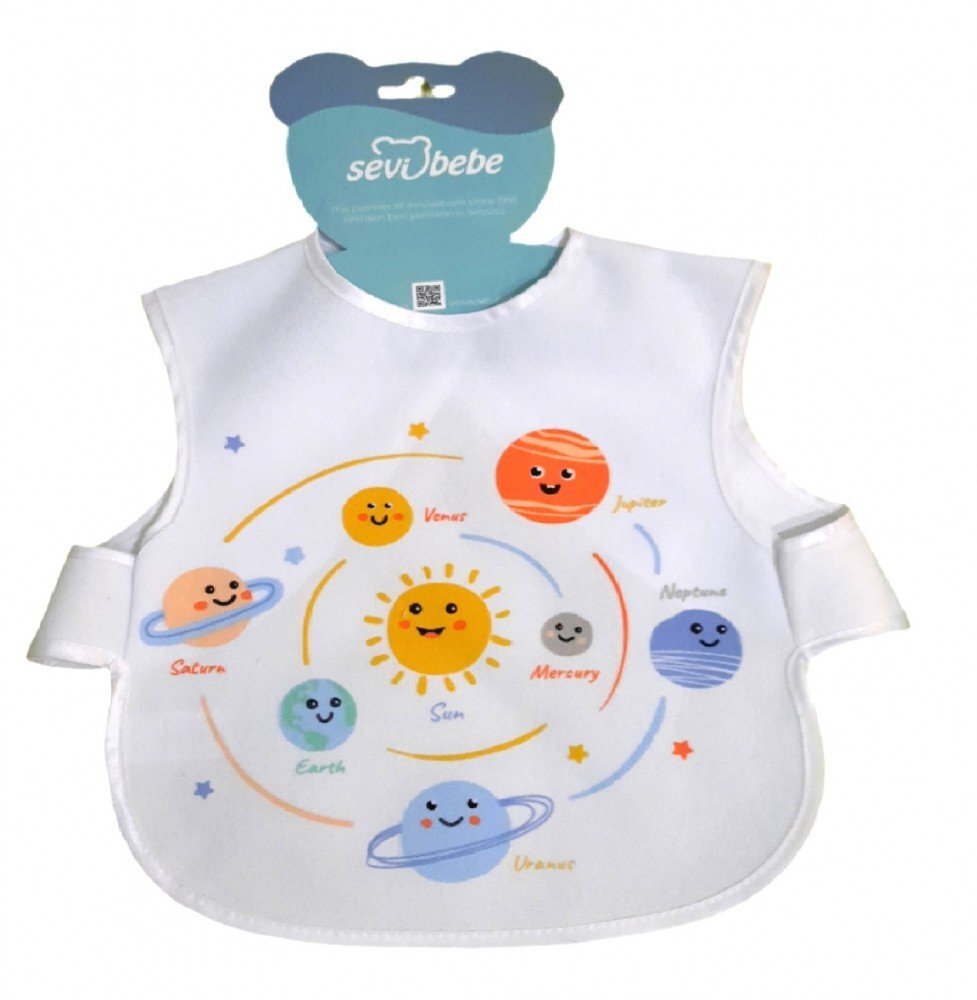 SeviBebe Baveta absorbanta mare Solar Sistem