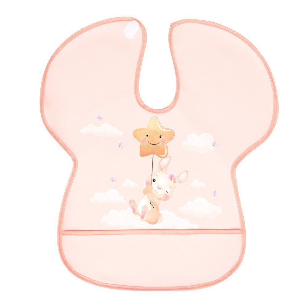SeviBebe Baveta impermeabila cu protectii pentru umeri Flying Rabbit
