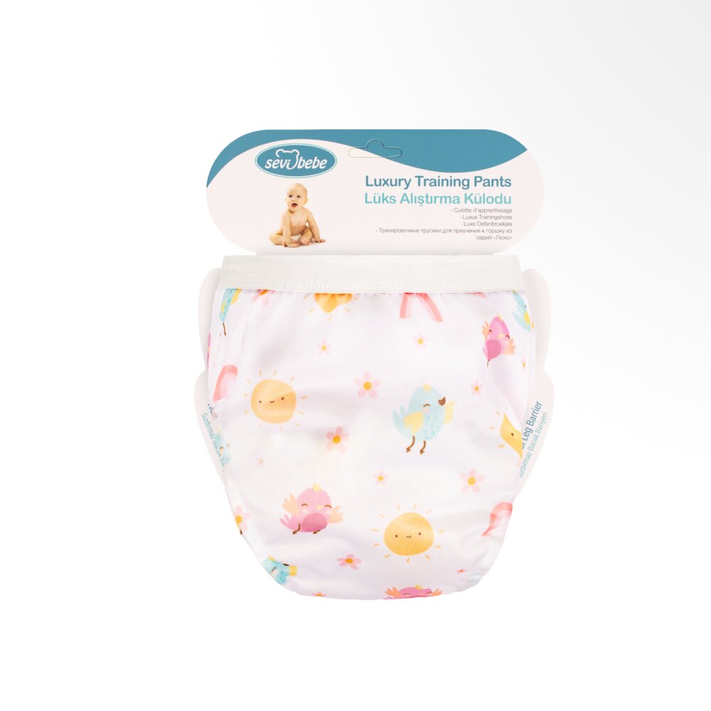 SeviBebe Chiloti antrenament toaleta Cute Birds 15-20 kg