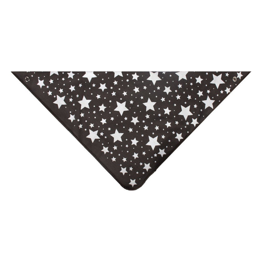SeviBebe Esarfa din bumbac Grey Stars