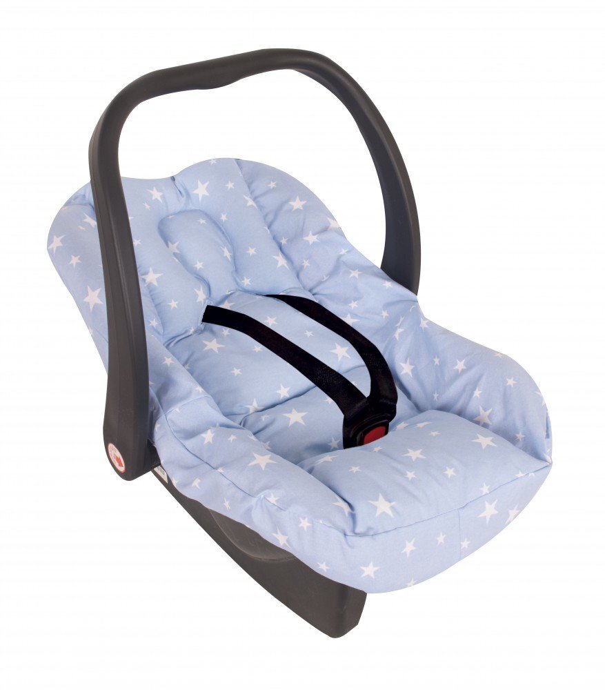 SeviBebe Husa protectie scoica auto cu reductor Blue Stars