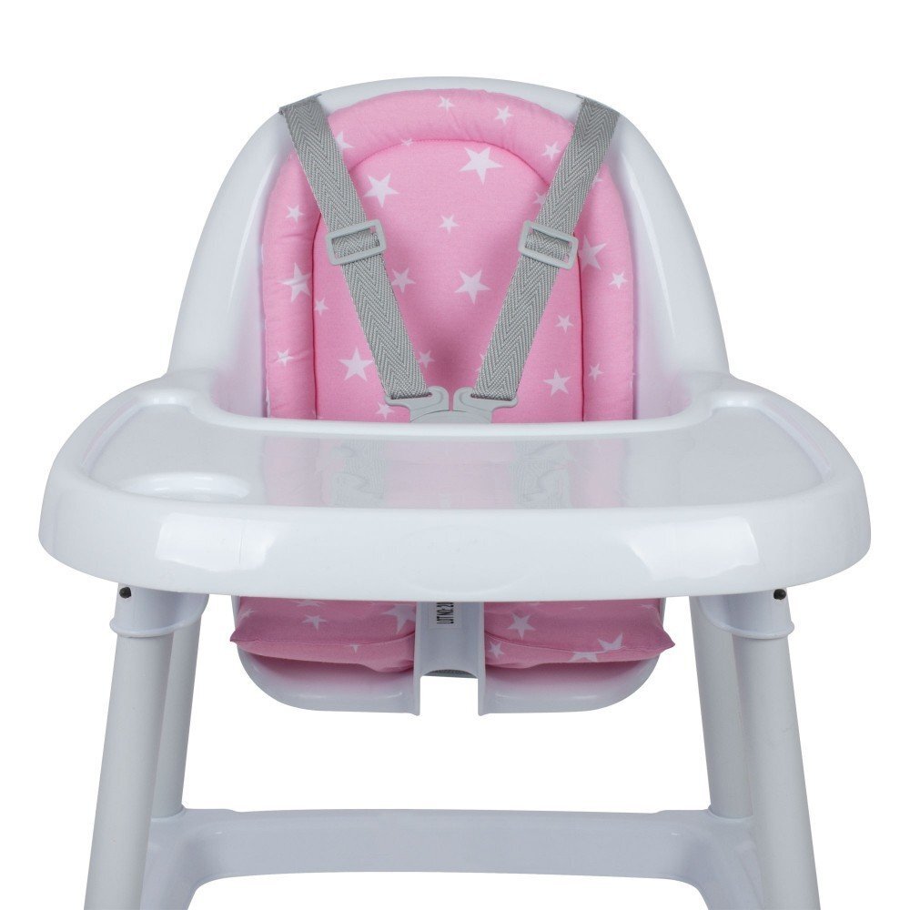 SeviBebe Insert pentru scaun de masa Pink Stars