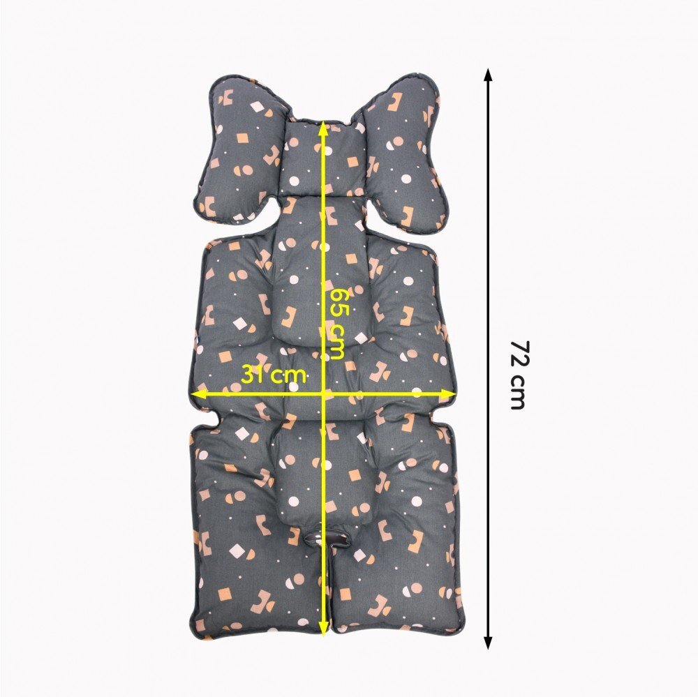 SeviBebe Protectie textila caruciorscaun auto Geometric