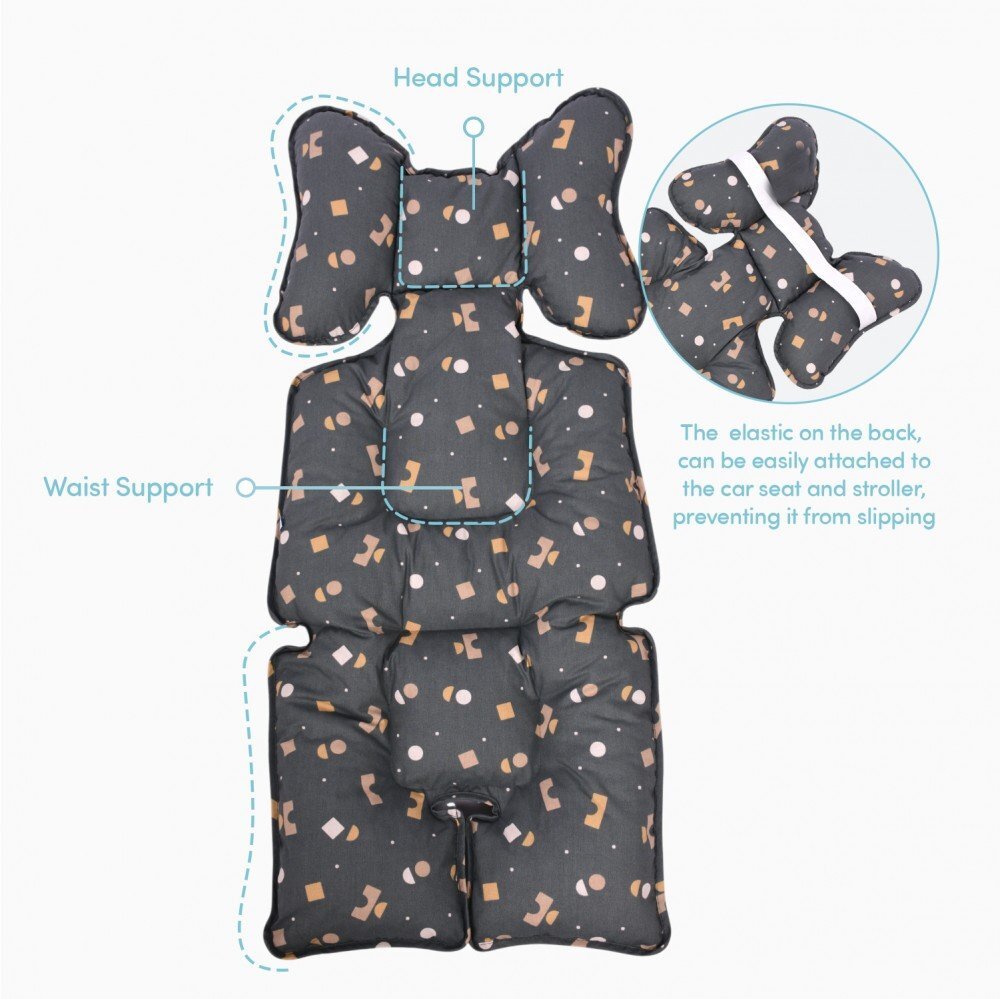 SeviBebe Protectie textila caruciorscaun auto Geometric