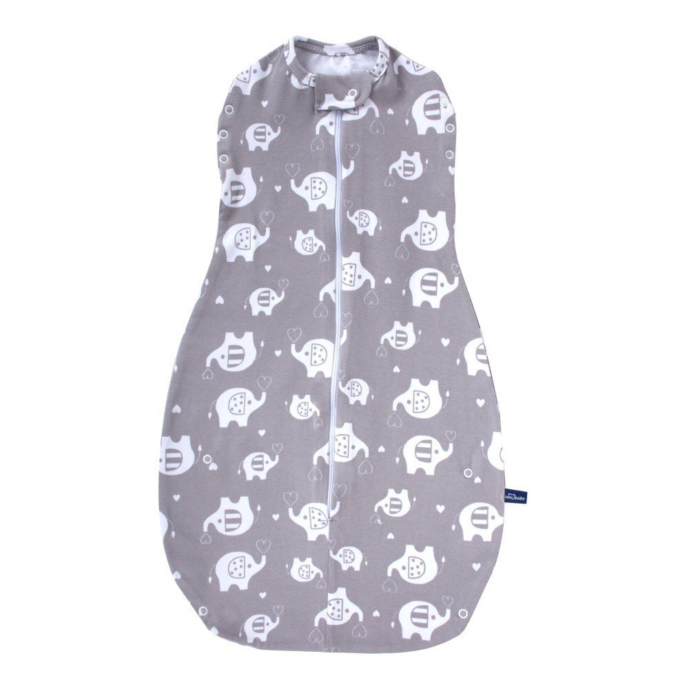 SeviBebe Sac de dormit 2 in 1 Elefant 0-3 luni