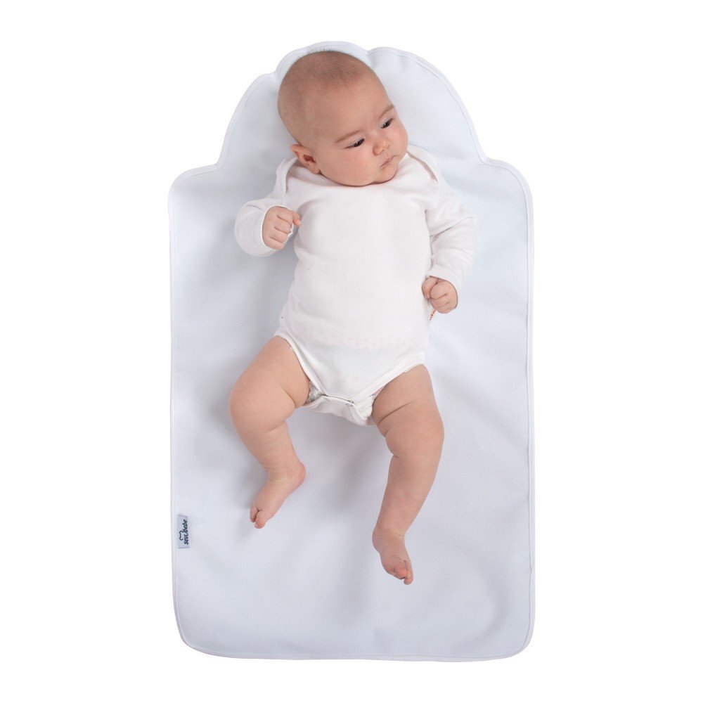 SeviBebe Salteluta de infasat pliabila Sevi Baby Alb