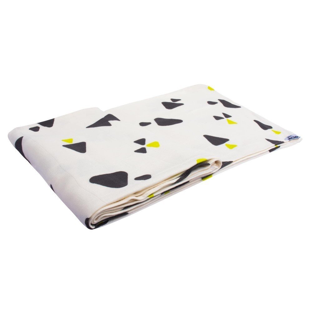 SeviBebe Set 2 museline din bumbac organic Triangle 70x55cm