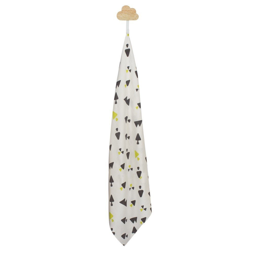 SeviBebe Set 2 museline din bumbac organic Triangle 70x55cm
