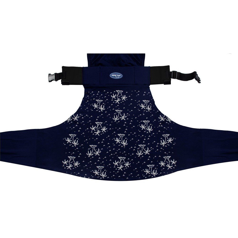 SeviBebe Sistem de purtare Wrap Dark Blue