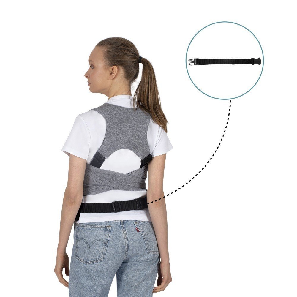 SeviBebe Sistem de purtare Wrap Grey