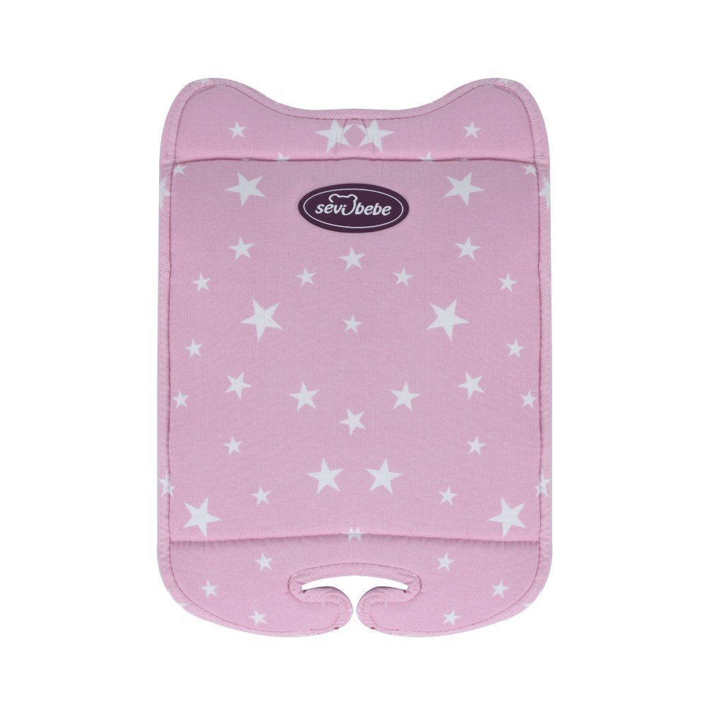 SeviBebe Suport lombar scoica auto Pink Stars