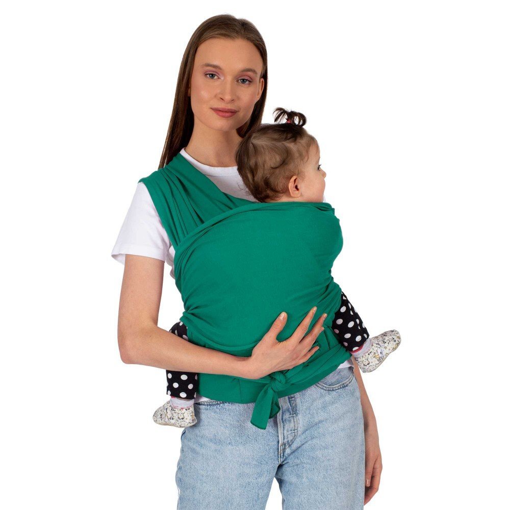 SeviBebe Wrap elastic cu suport lombar verde