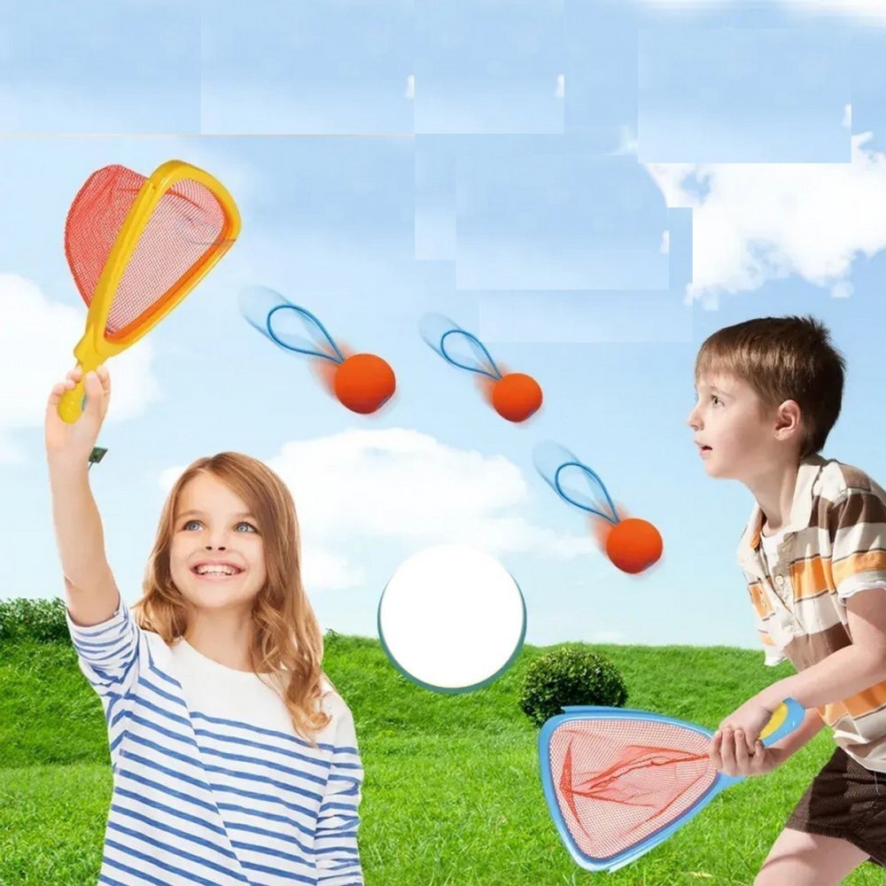 Sfera Zabawek Set 2 palete si 2 mingi Multicolore 30 cm