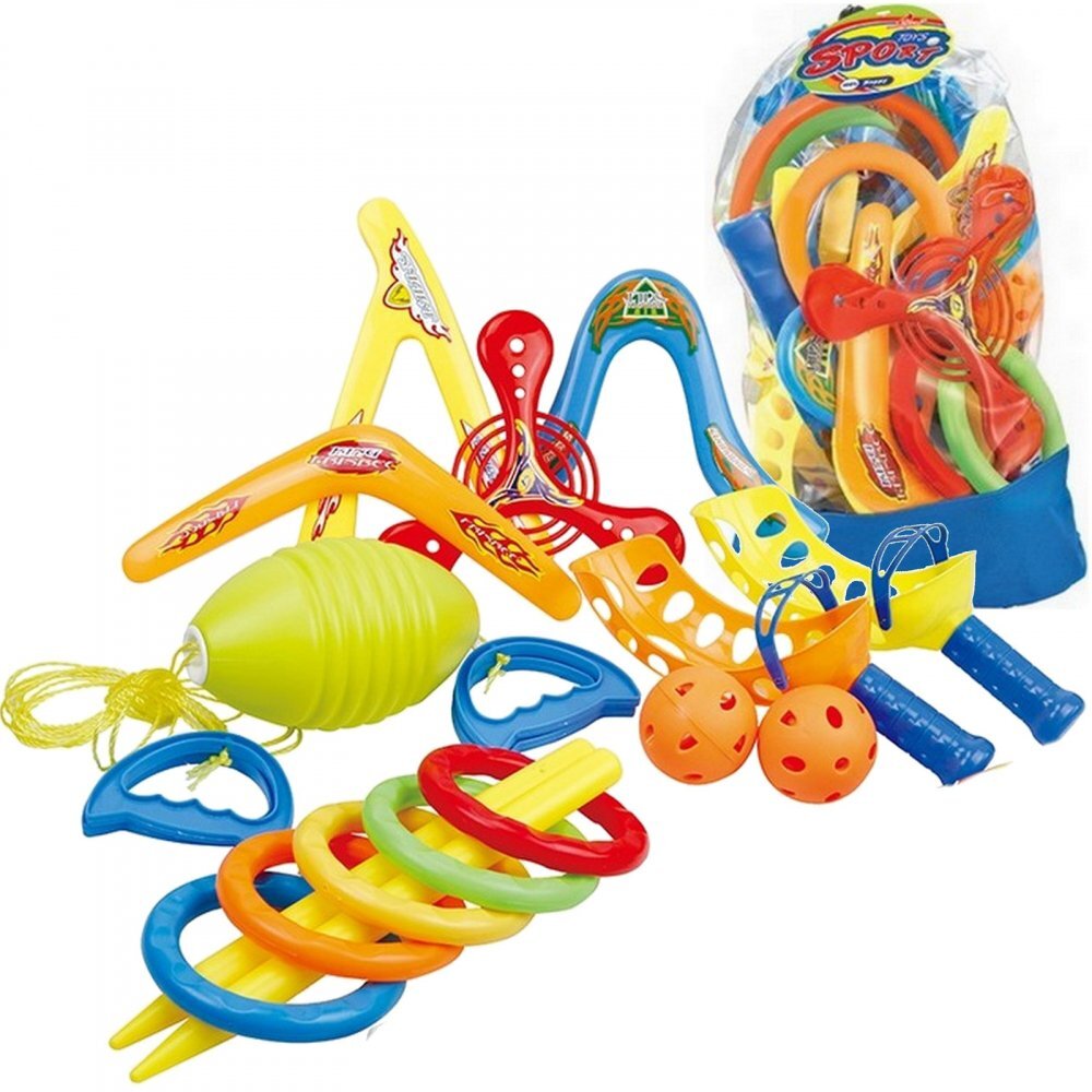 Sfera Zabawek Set accesorii pentru 5 activitati sportive 5 in 1 Multicolor
