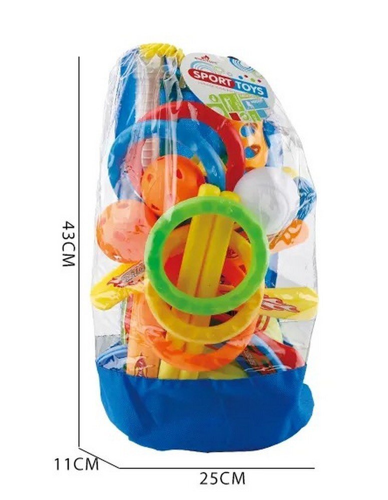 Sfera Zabawek Set accesorii pentru 5 activitati sportive 5 in 1 Multicolor